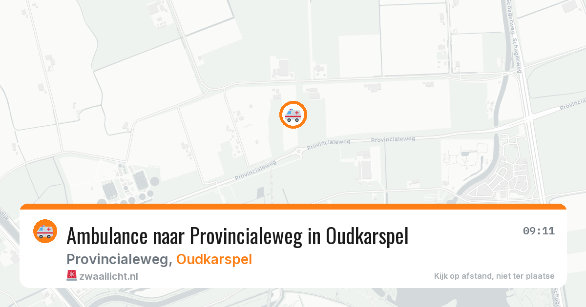 Ambulance naar Provincialeweg in Oudkarspel — 30 jun 2026
