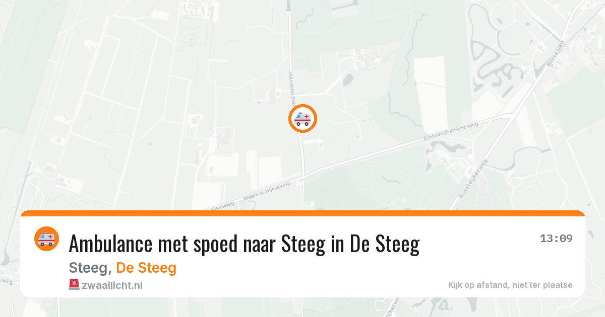 Ambulance met spoed naar Steeg in De Steeg — 10 feb 2026