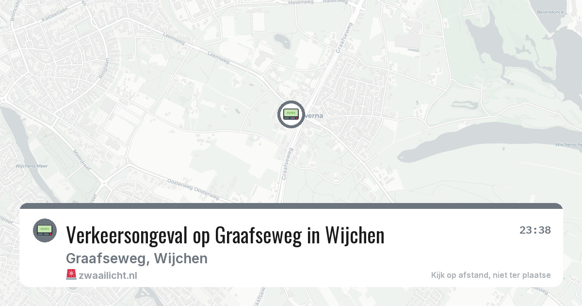 Verkeersongeval op Graafseweg in Wijchen — 12 aug 2026