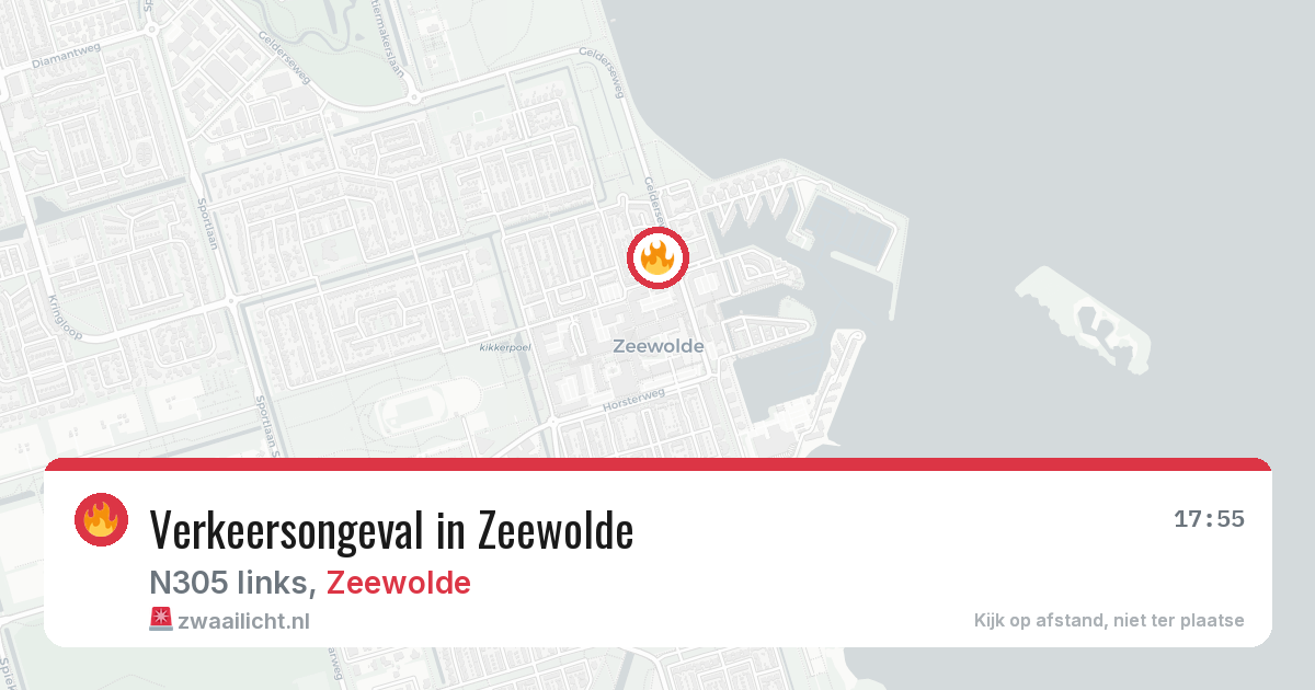 Verkeersongeval in Zeewolde — 30 jul 2026