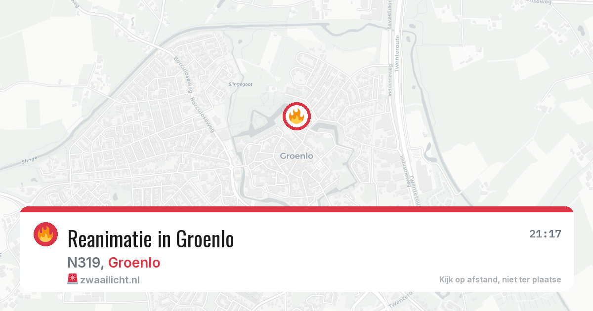 Reanimatie in Groenlo — 28 jun 2026
