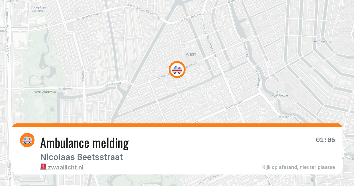 Ambulance melding — 17 jun 2026