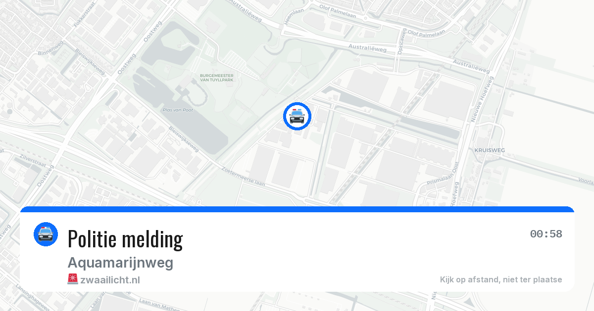 Politie melding — 26 jun 2026