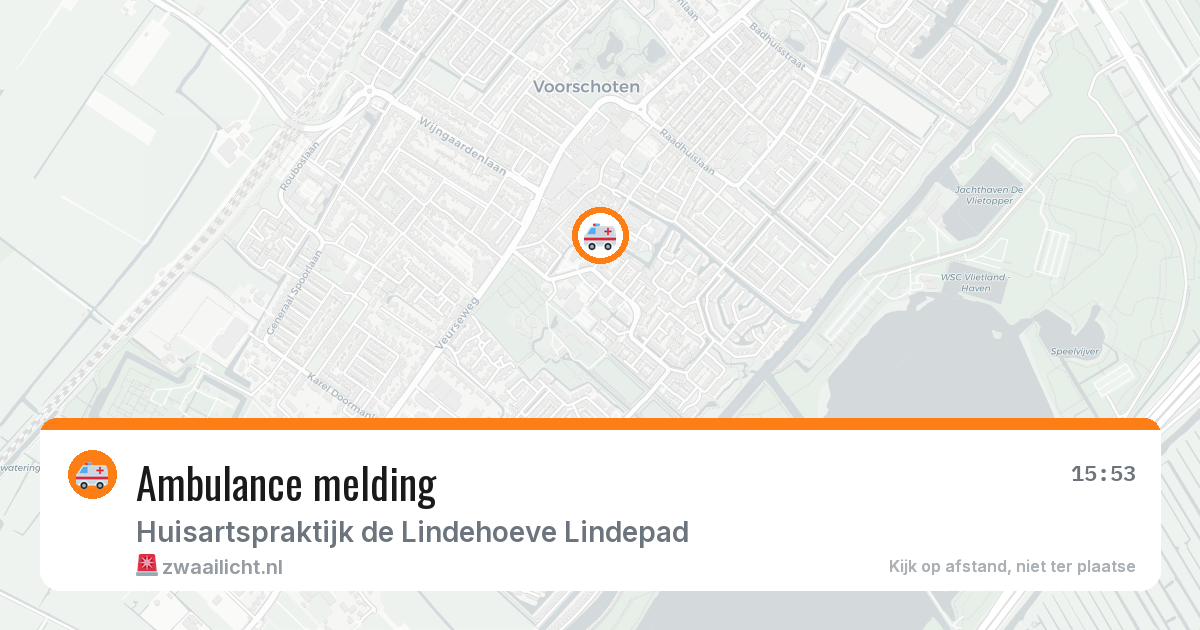 Ambulance melding — 9 feb 2026