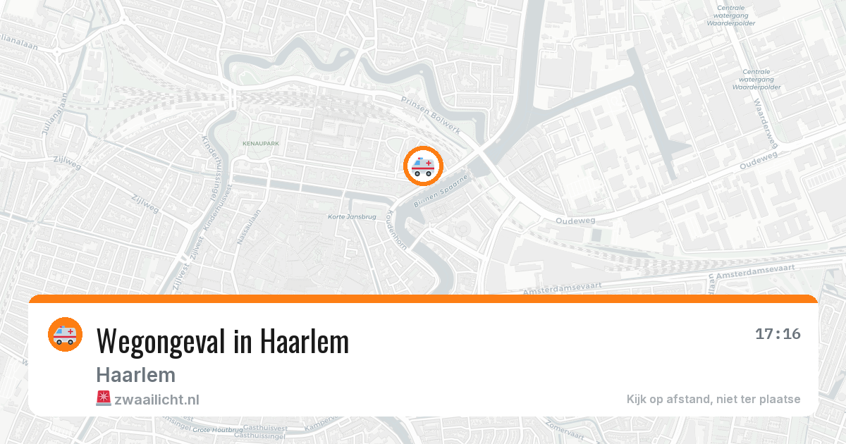 Wegongeval in Haarlem — 5 mei 2026
