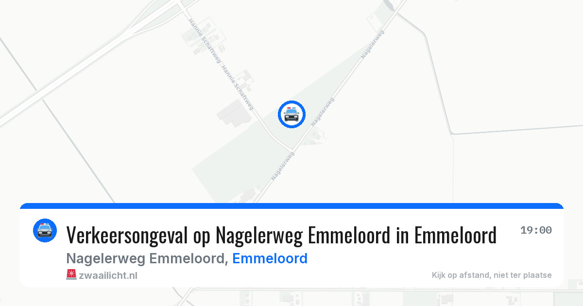 Verkeersongeval op Nagelerweg Emmeloord in Emmeloord — 20 jul 2026