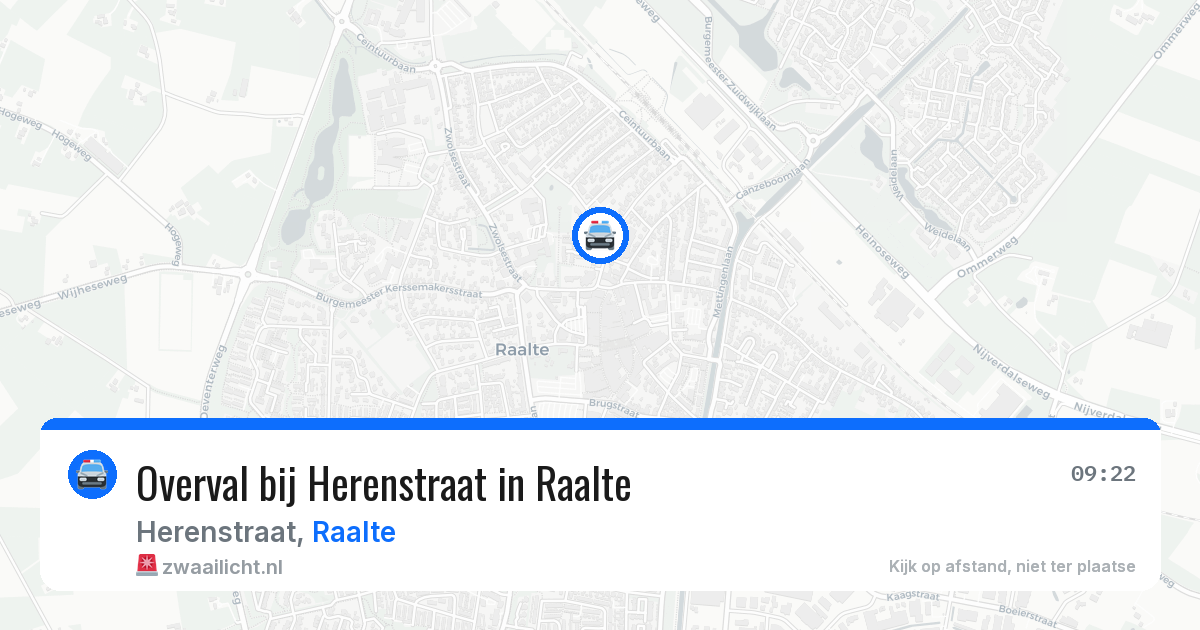 Overval bij Herenstraat in Raalte — 30 mei 2026