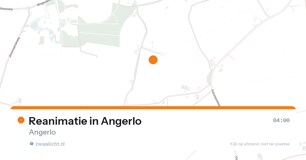 Reanimatie in Angerlo — 19 aug 2026
