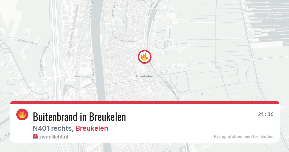 Buitenbrand in Breukelen — 27 jul 2026