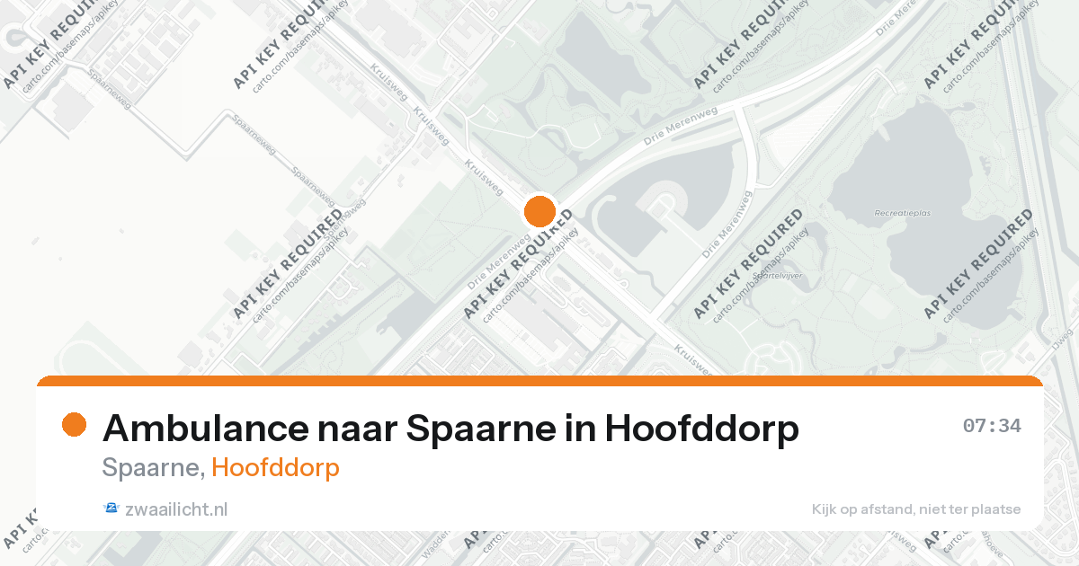 Ambulance naar Spaarne in Hoofddorp — 7 feb 2026
