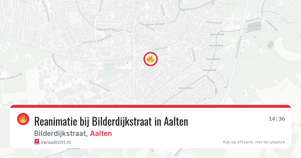 Reanimatie bij Bilderdijkstraat in Aalten — 28 jun 2026