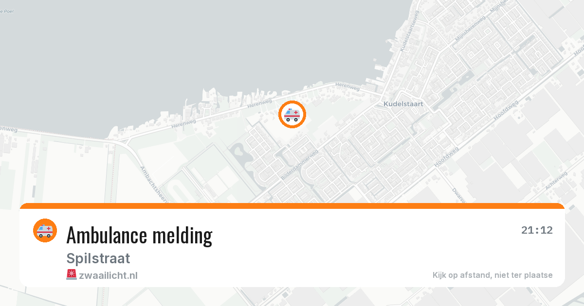 Ambulance melding — 12 feb 2026