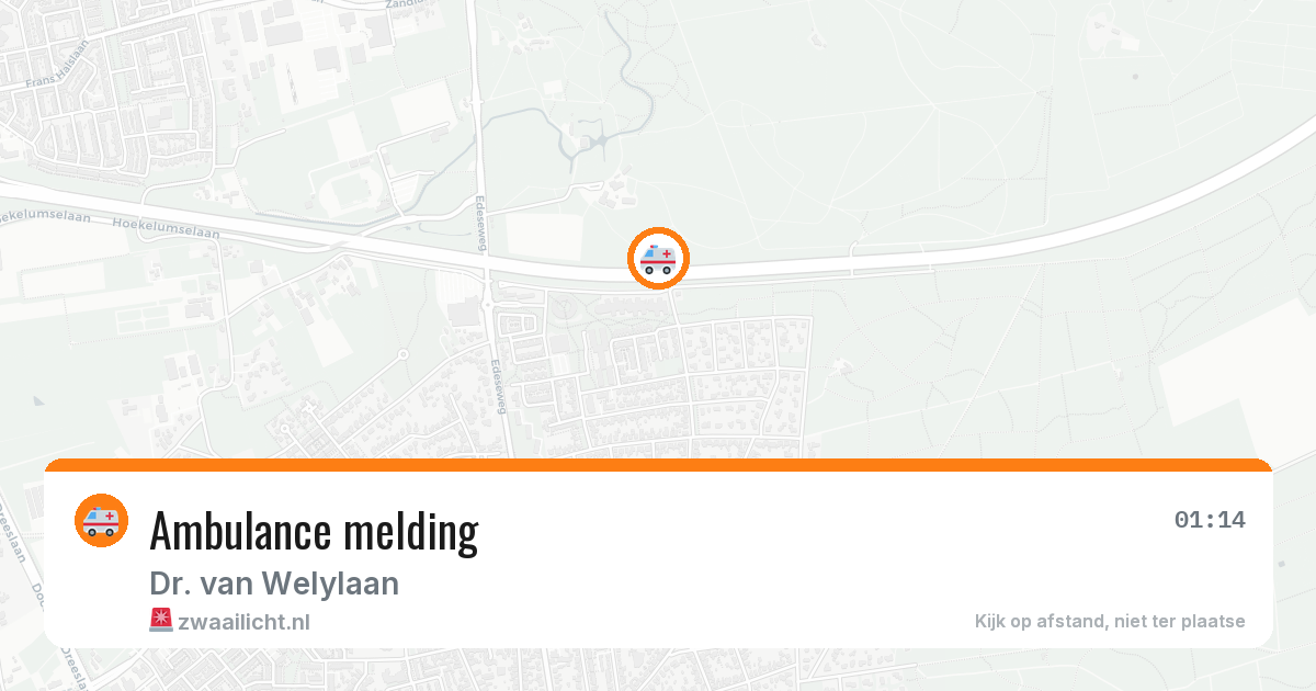 Ambulance melding — 26 jun 2026