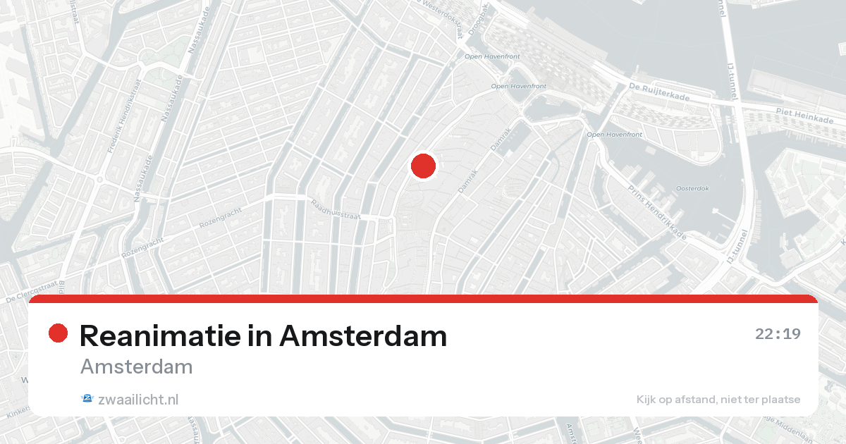 Reanimatie in Amsterdam — 6 jun 2026