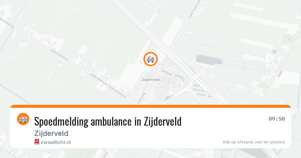 Spoedmelding ambulance in Zijderveld — 22 mei 2026