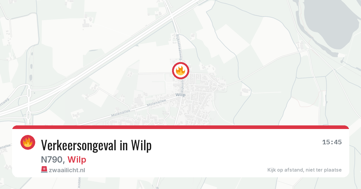 Verkeersongeval in Wilp — 2 aug 2026