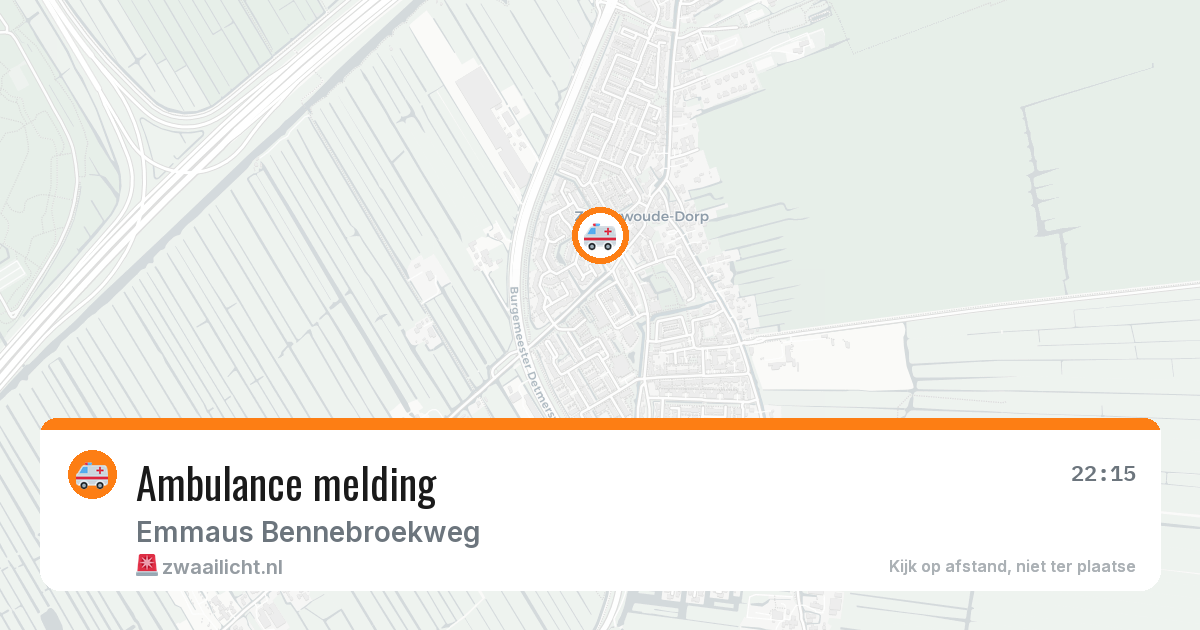 Ambulance melding — 10 feb 2026