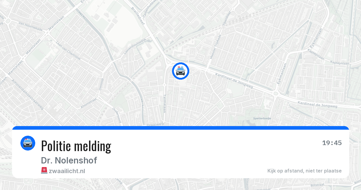 Politie melding — 23 jun 2026