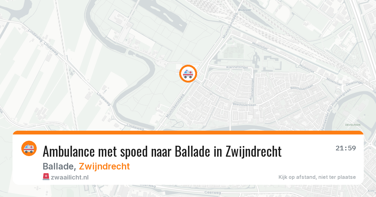 Ambulance met spoed naar Ballade in Zwijndrecht — 17 jan 2026