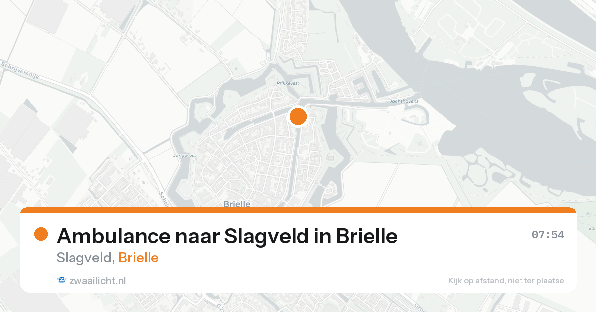 Ambulance naar Slagveld in Brielle — 16 aug 2026