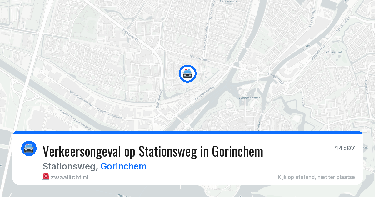 Verkeersongeval op Stationsweg in Gorinchem — 2 apr 2026