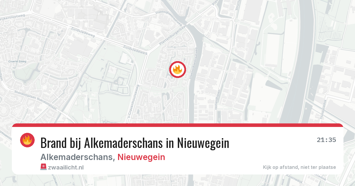 Brand bij Alkemaderschans in Nieuwegein — 13 jul 2026