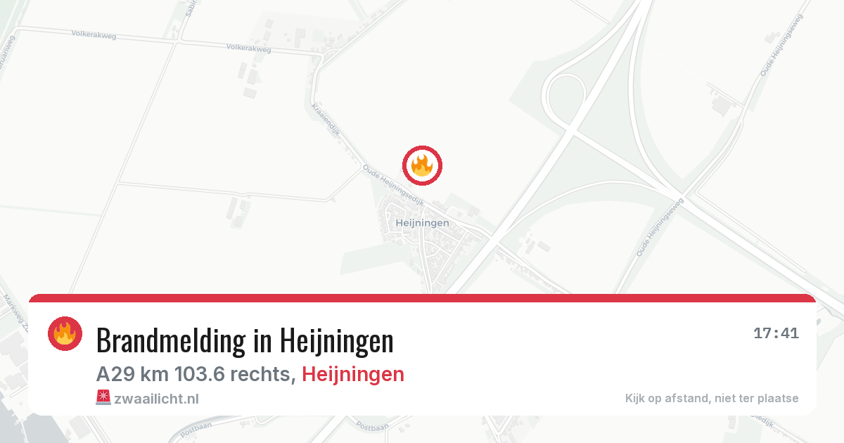 Brandmelding in Heijningen — 3 jun 2026