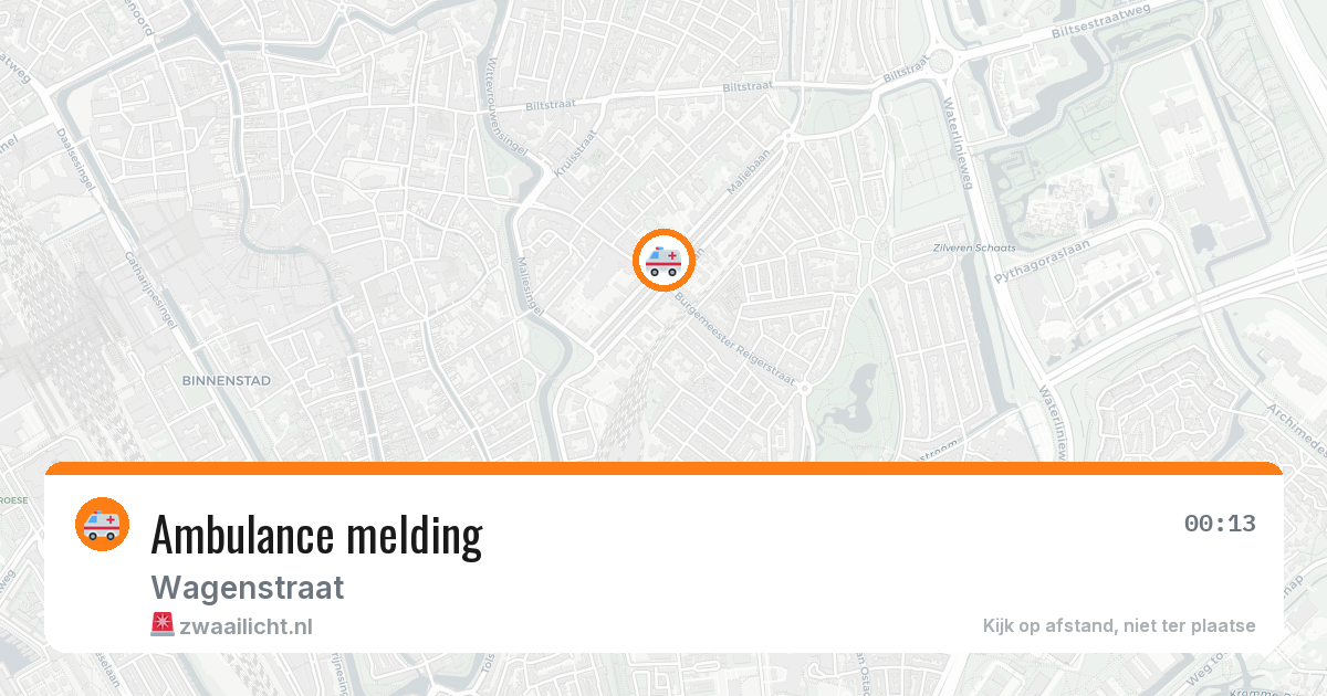 Ambulance melding — 20 jun 2026