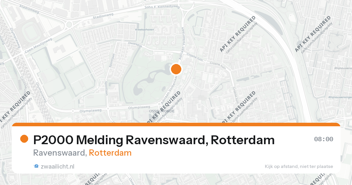 P2000 Melding Ravenswaard, Rotterdam — 7 feb 2026