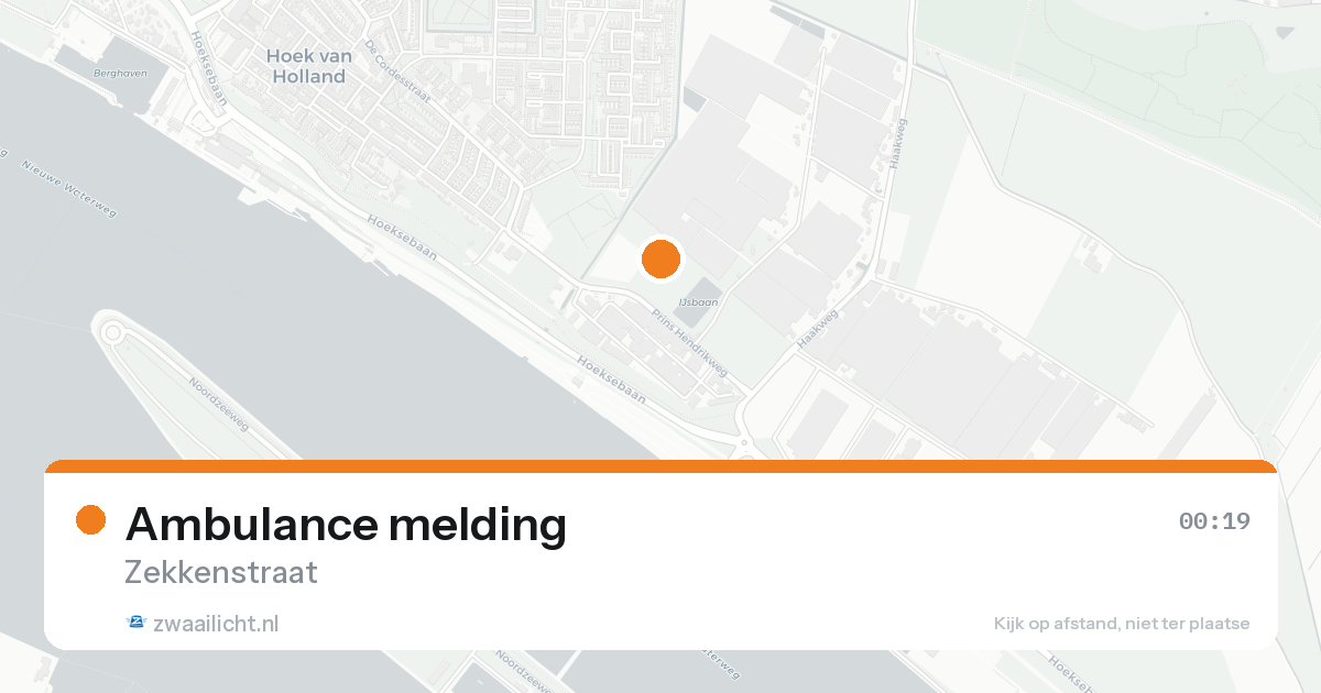 Ambulance melding — 30 jan 2026