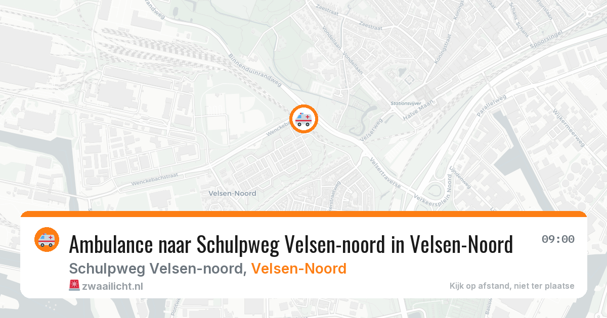 Ambulance naar Schulpweg Velsen-noord in Velsen-Noord — 24 mrt 2026