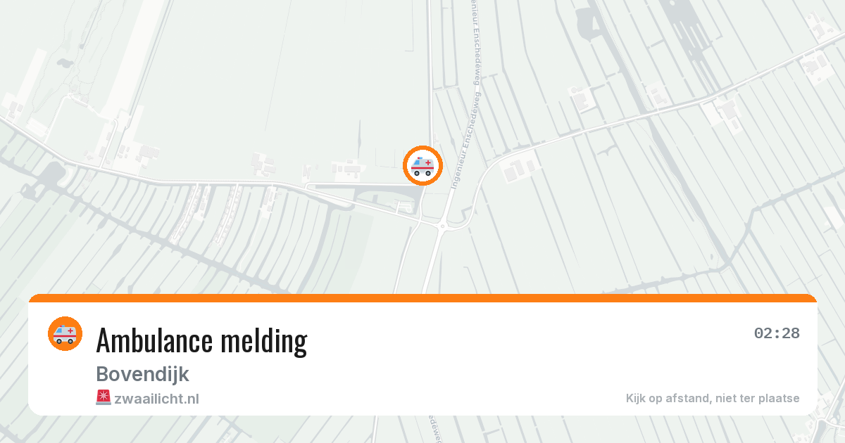 Ambulance melding — 28 jun 2026