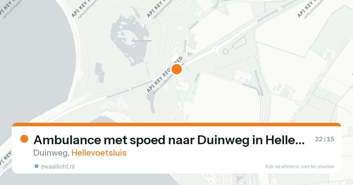 Ambulance met spoed naar Duinweg in Hellevoetsluis — 31 jan 2026