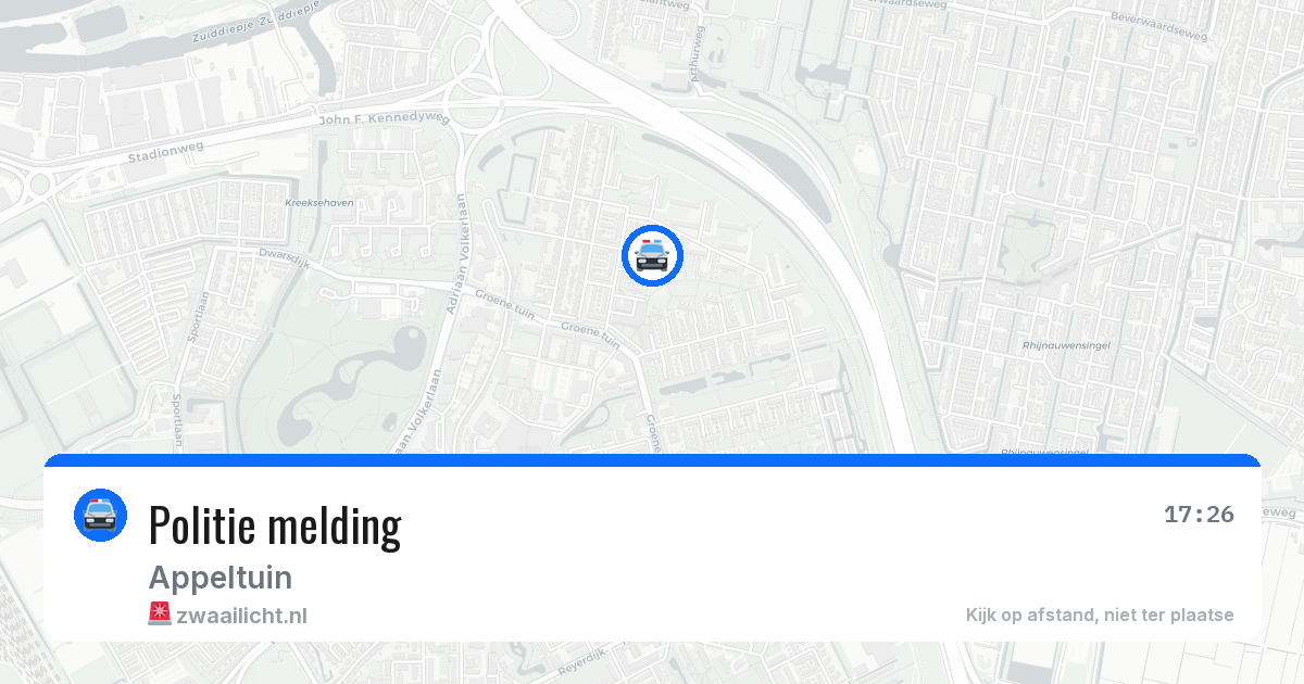 Politie melding — 14 jun 2026