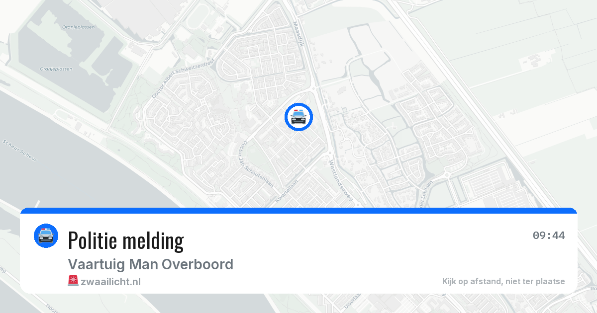 Politie melding — 30 apr 2026