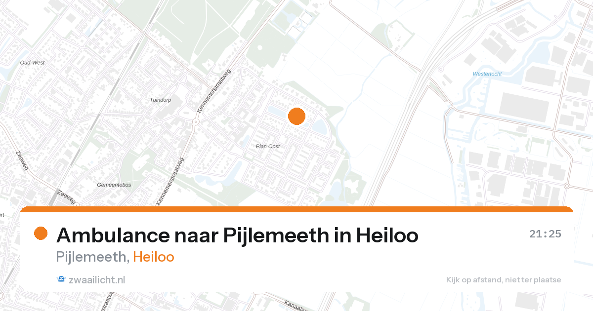 Ambulance naar Pijlemeeth in Heiloo — 15 jun 2026