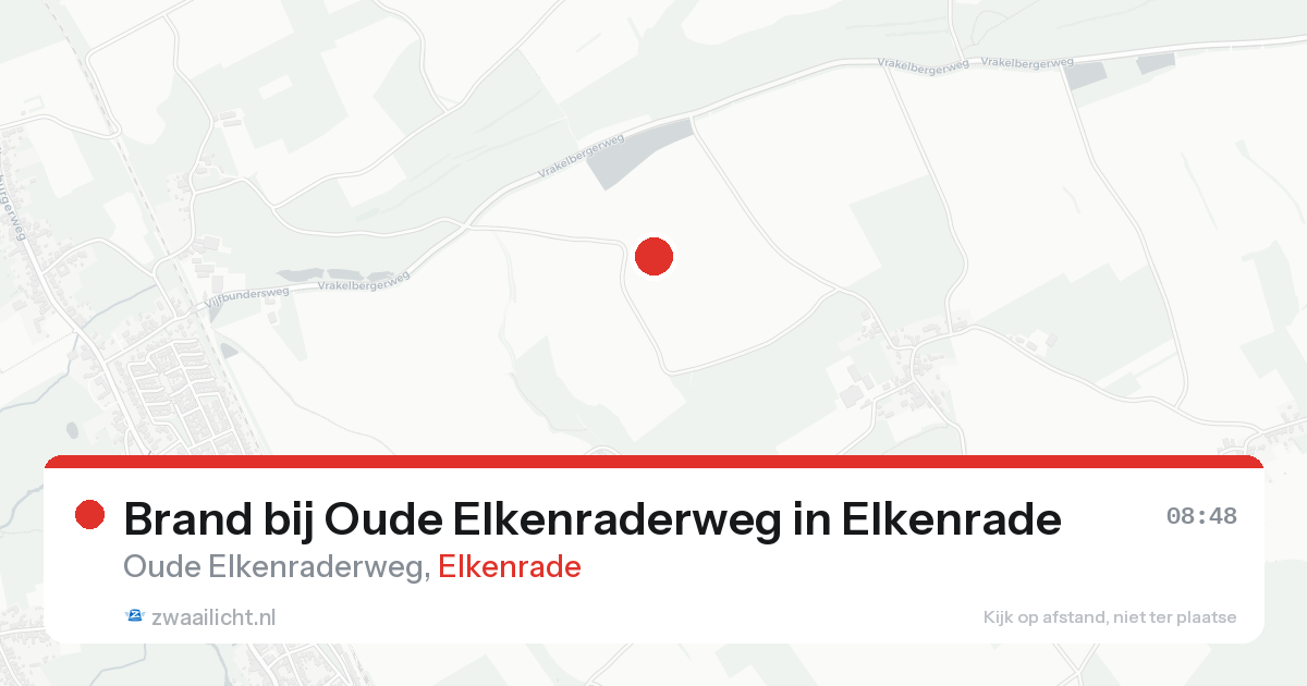 Brand bij Oude Elkenraderweg in Elkenrade — 2 aug 2026
