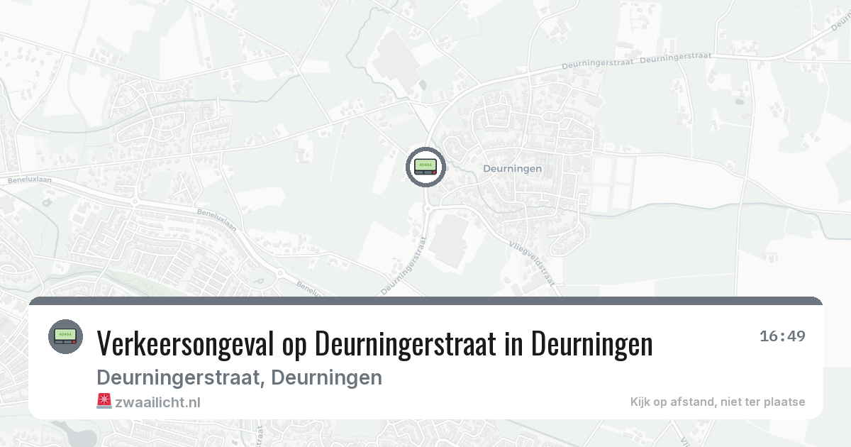 Verkeersongeval op Deurningerstraat in Deurningen — 12 mrt 2026