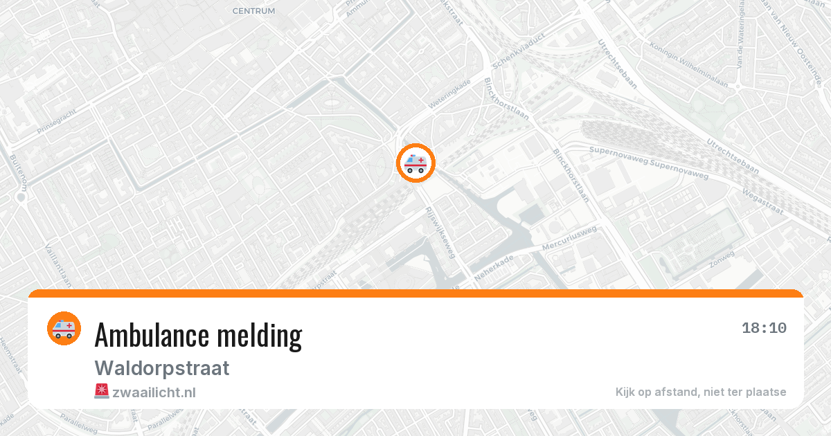 Ambulance melding — 22 apr 2026
