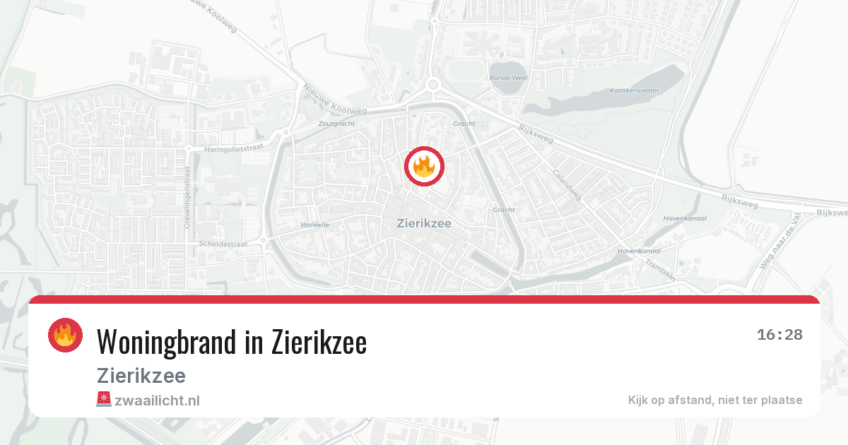Woningbrand in Zierikzee — 24 jun 2026