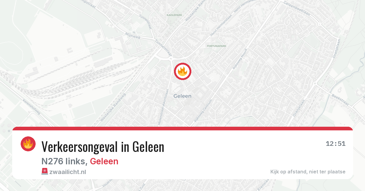 Verkeersongeval in Geleen — 20 jun 2026