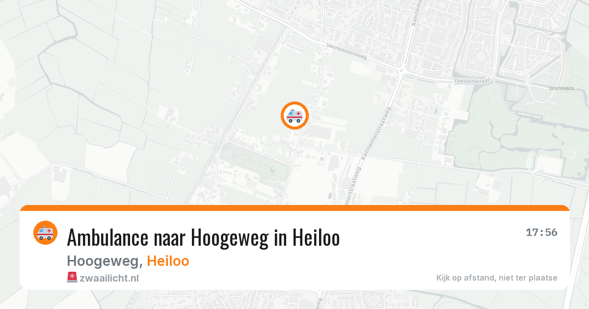 Ambulance naar Hoogeweg in Heiloo — 22 jul 2026