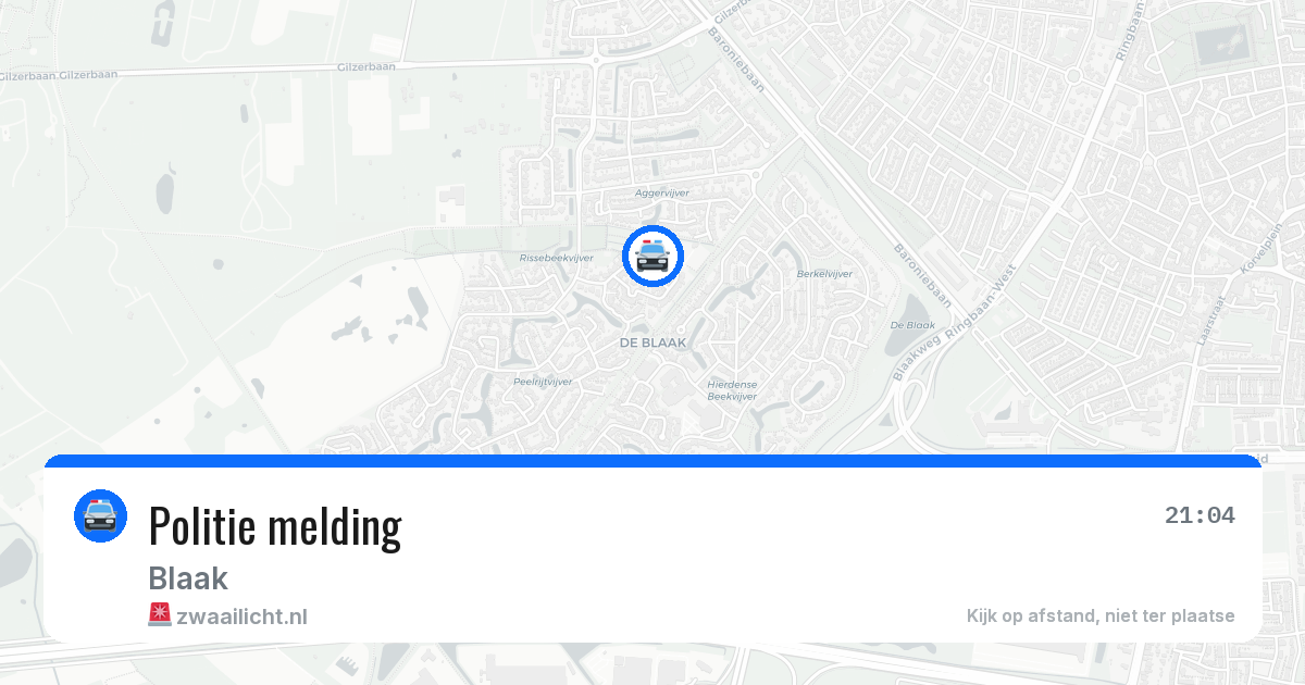 Politie melding — 22 jun 2026