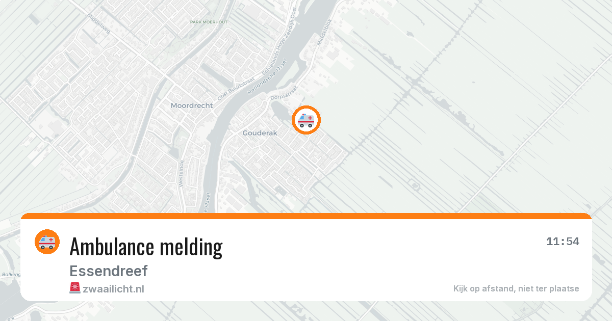 Ambulance melding — 27 jun 2026