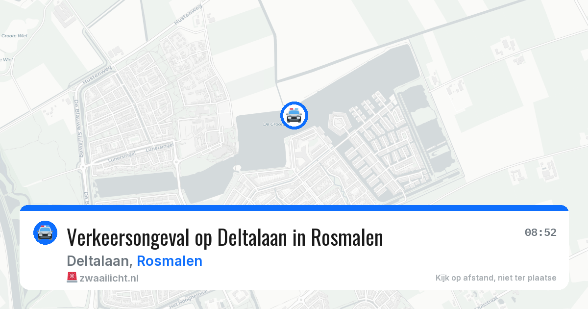 Verkeersongeval op Deltalaan in Rosmalen — 2 jun 2026