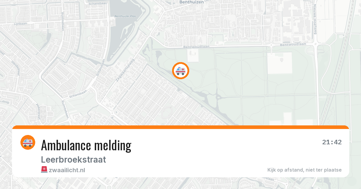 Ambulance melding — 10 feb 2026