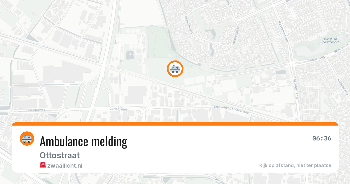 Ambulance melding — 11 jun 2026