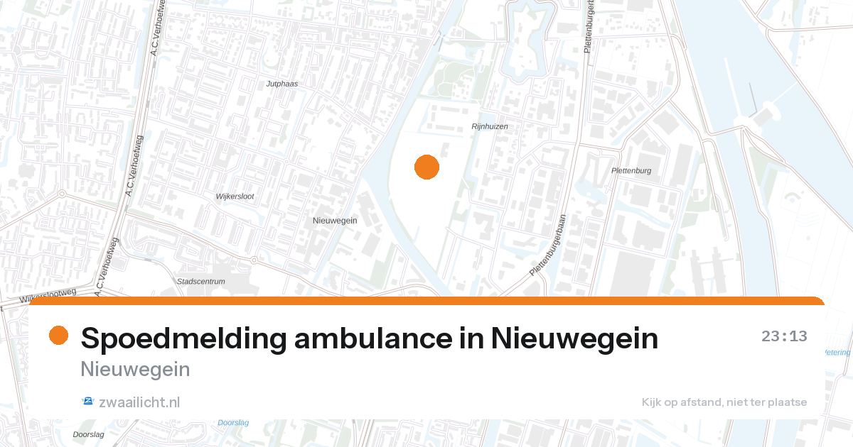 Spoedmelding ambulance in Nieuwegein — 26 aug 2026