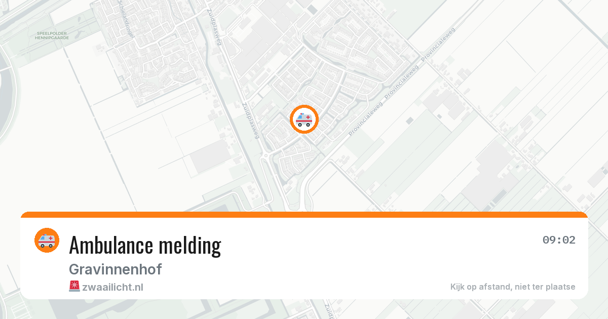 Ambulance melding — 23 jun 2026