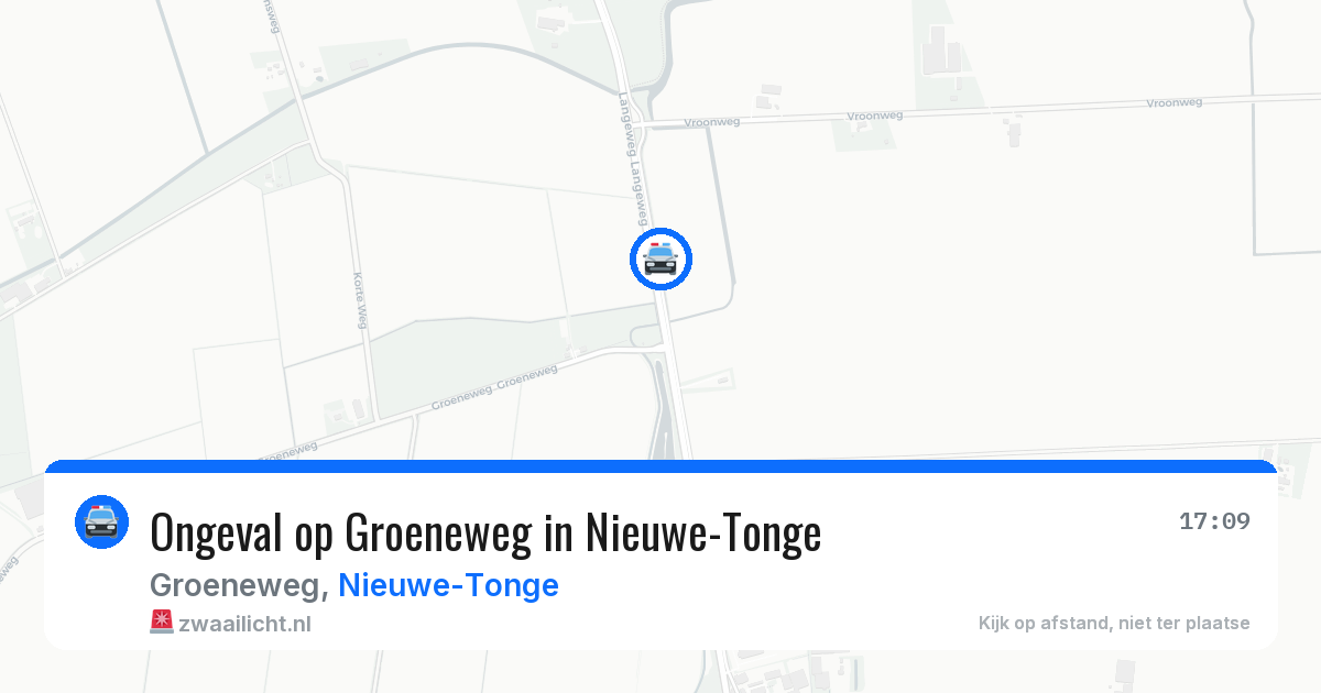 Ongeval op Groeneweg in Nieuwe-Tonge — 24 jun 2026